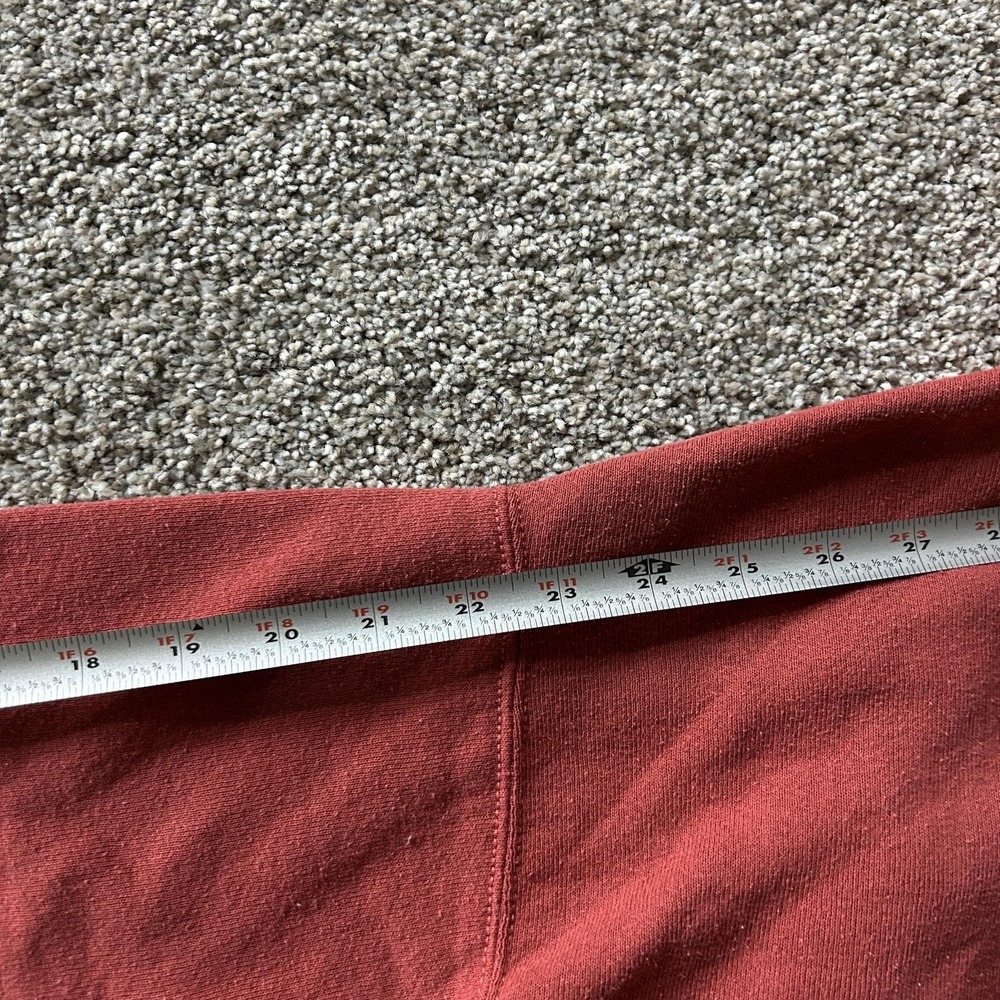 Vintage Fruit Of The Loom Sweatshirt Mens XL Red Fleece Clearwater Beach - Picture 6 of 7